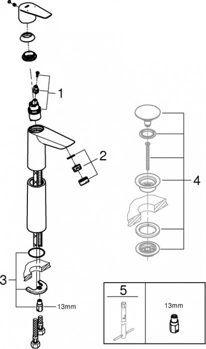 Grohe BauEdge 23761001