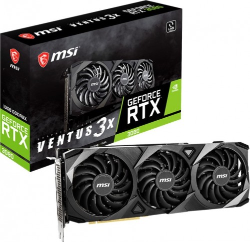 MSI GeForce RTX 3080 VENTUS 3X 10G LHR