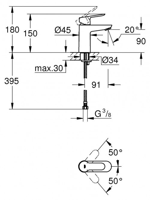 Grohe BauEdge 23365S