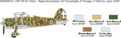 ITALERI FIAT CR.42 Falco (1:72)