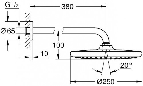 Grohe Grohtherm SmartControl 26416SC1