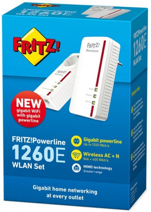 AVM FRITZ!Powerline 1260E Set