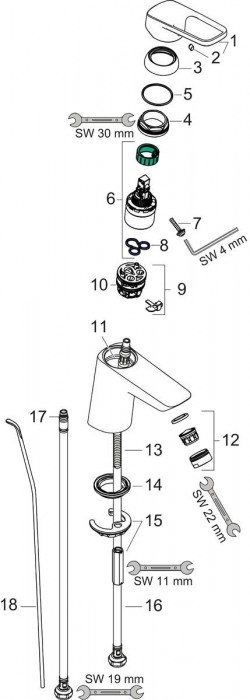 Hansgrohe Logis Loop 1042019