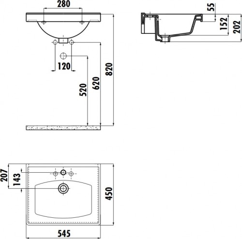 Creavit Sera 55 TF155-00CB00E-0000