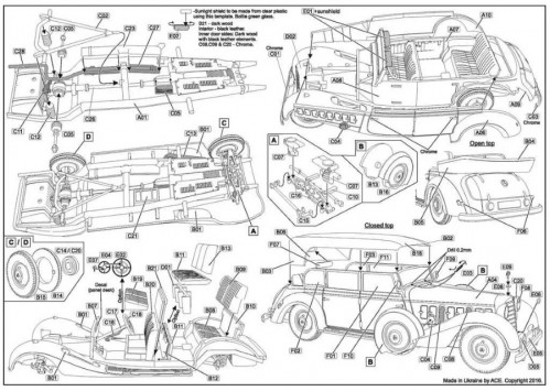 Ace Typ 770K (W-150) Tourednwagen (1:72)