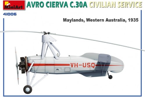 MiniArt Avro Cierva C.30A Civilian Service (1:35)