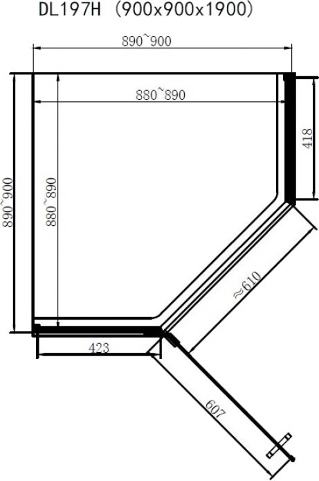 Dusel DL197HB 90x90