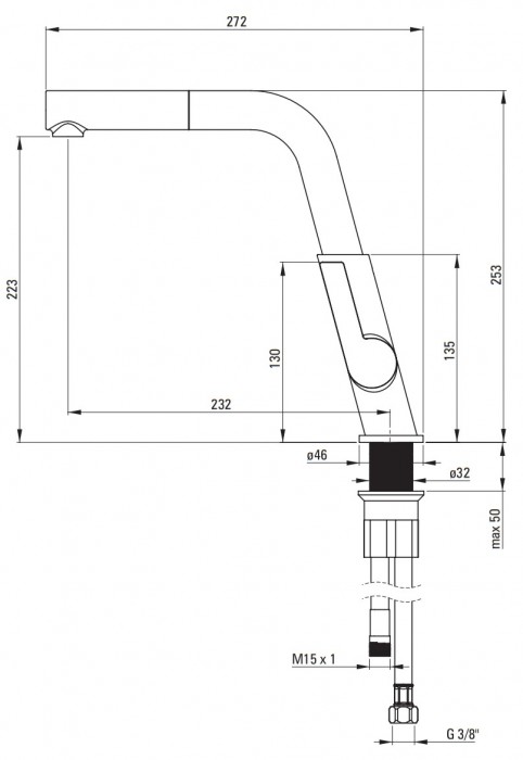 Deante Silia BQS 073M