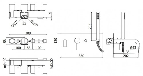 Paffoni Light LIG 001CR