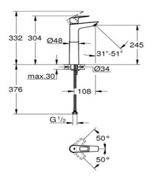 Grohe BauLoop 32856001