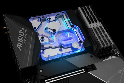 EKWB Quantum Momentum Aorus Z490 Master D-RGB - Plexi