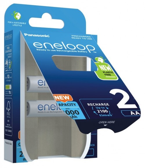 Panasonic Eneloop 2xAA 2000 mAh