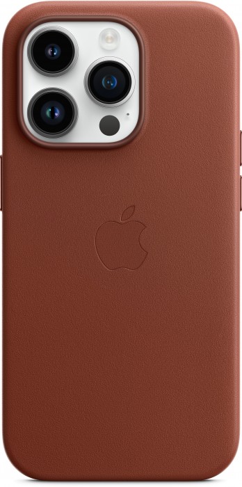 Apple Leather Case with MagSafe for iPhone 14 Pro