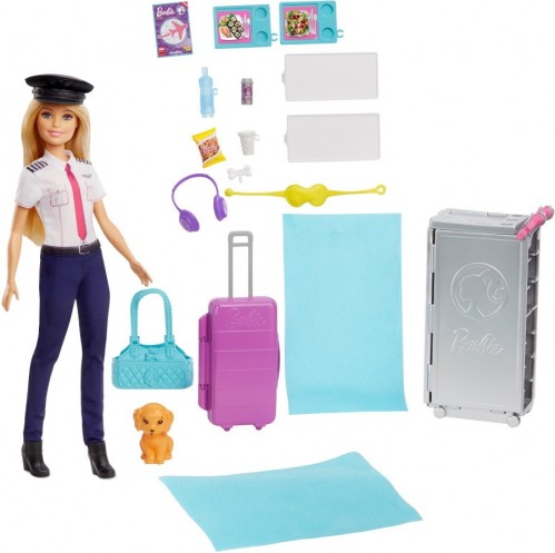 Barbie Dreamplane Transforming Playset with Doll GJB33