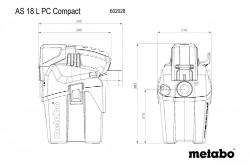 Metabo AS 18 L PC Compact