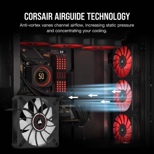 Corsair ML120 LED ELITE Red