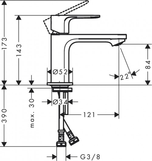 Hansgrohe Rebris S 72514000