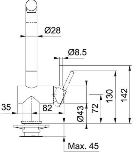 Franke Active Plus SM 115.0524.925
