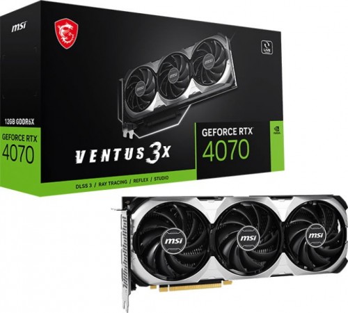 MSI GeForce RTX 4070 VENTUS 3X 12G