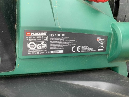 Parkside PLV 1500 B1