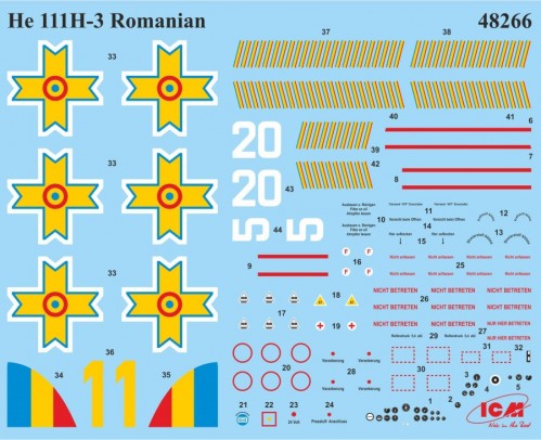 ICM He 111H-3 Romanian AF (1:48)