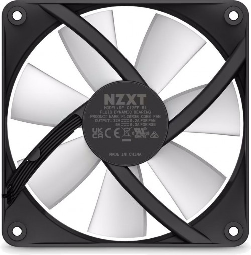 NZXT F120 RGB Core Black