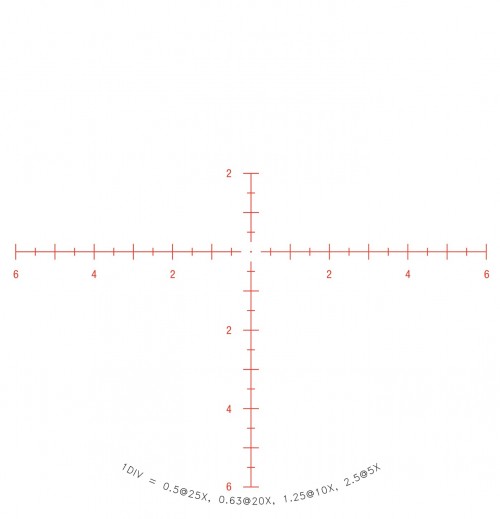 Trijicon Tenmile 5-25x50 MRAD Crosshair