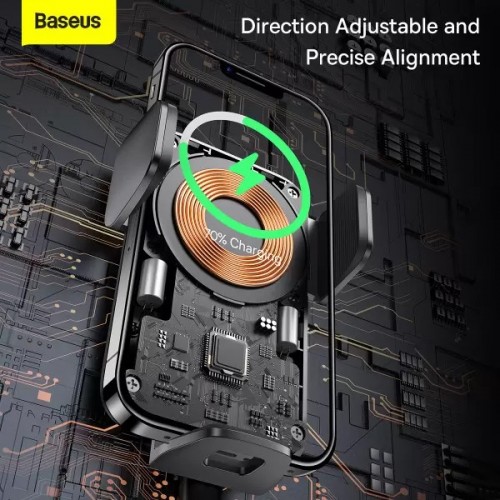 BASEUS Wisdom Auto Alignment Car Mount Wireless Charger