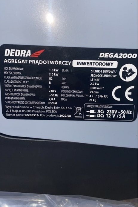 Dedra DEGA2000