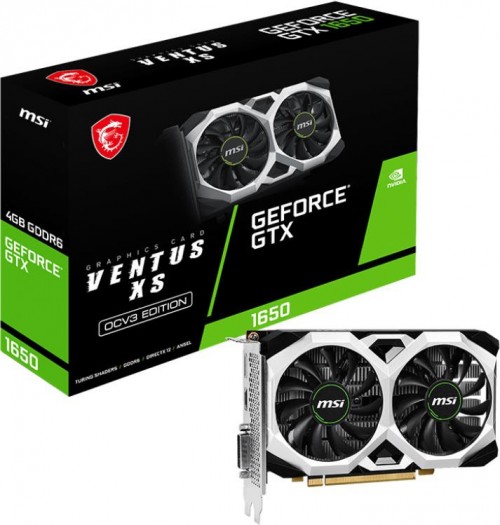 MSI GeForce GTX 1650 D6 VENTUS XS OCV3