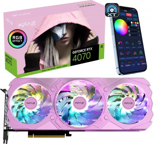 KFA2 GeForce RTX 4070 EX Gamer Pink