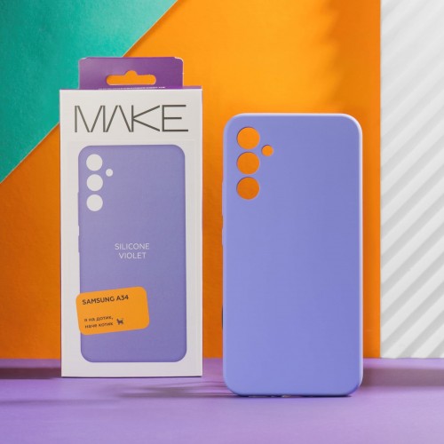 MakeFuture Silicone Case for Galaxy A34