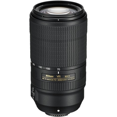 Nikon 70-300mm f/4.5-5.6E VR AF-P ED Nikkor