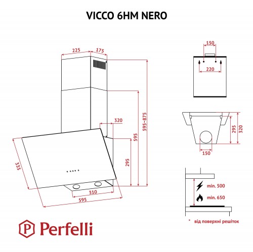 Perfelli VICCO 6HM BL