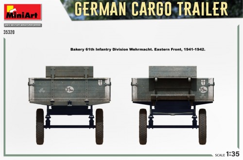 MiniArt German Cargo Trailer (1:35) 35320