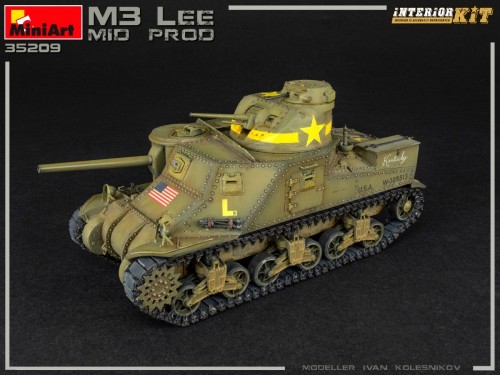 MiniArt M3 Lee Mid Prod Interior Kit (1:35)