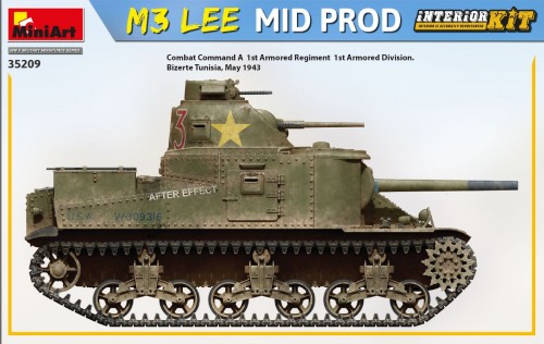 MiniArt M3 Lee Mid Prod Interior Kit (1:35)