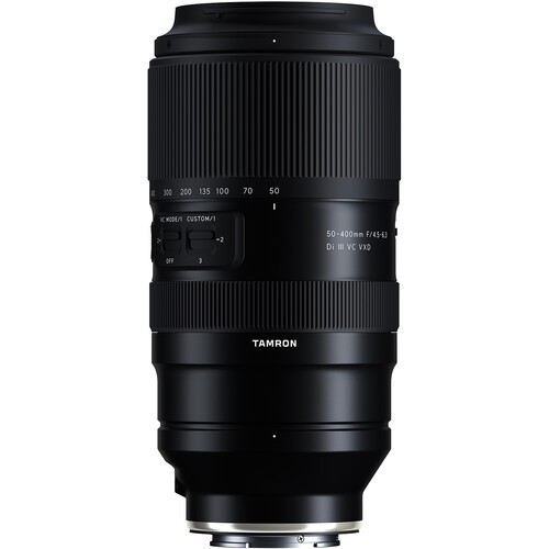 Tamron 50-400 f/4.5-6.3 VC VXD Di III