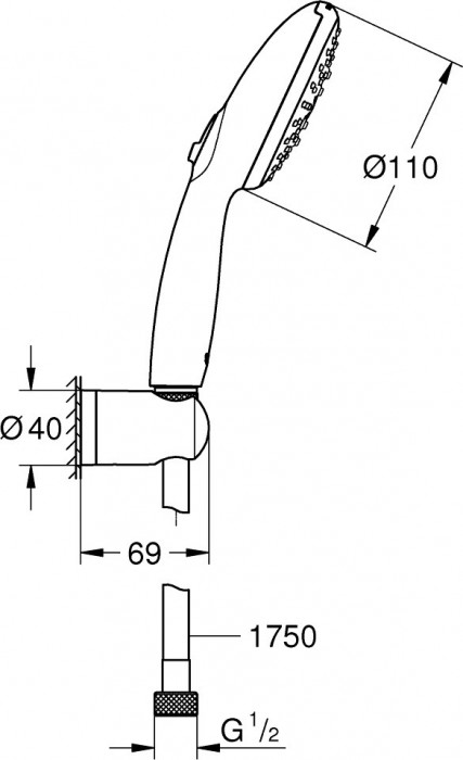 Grohe Vitalio Start 110 26769001