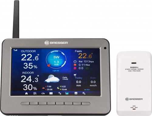 BRESSER Wi-Fi 7 in 1 Professional Weather Station