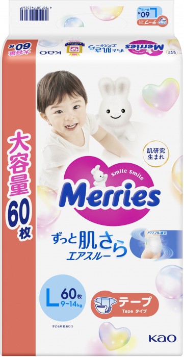 Merries Diapers L / 60 pcs