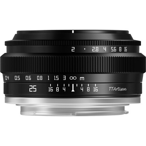 TTArtisan 25mm f/2.0