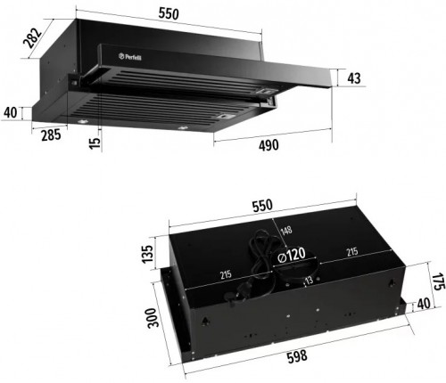 Perfelli ISEO 6IMF NERO