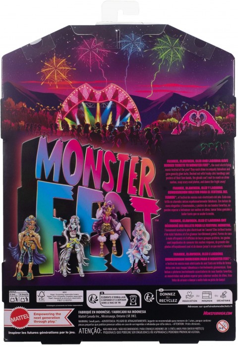 Mattel Monster Fest Frankie Stein HXH79