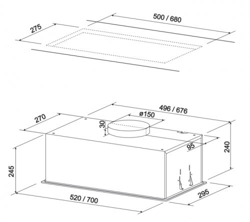 SeeNERGY B-IN Spot Vetro 52 BL