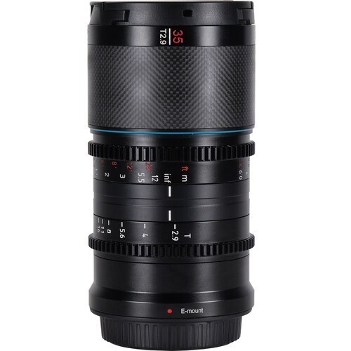 SIRUI 35mm T2.9 1.6x Saturn Carbon