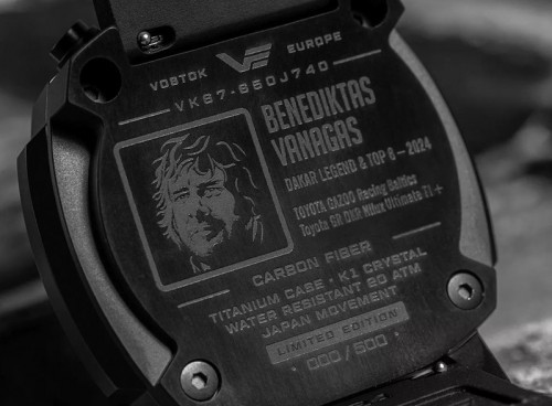 Vostok Europe Benediktas Vanagas Dakar VK67-650J740
