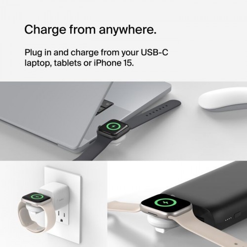 Belkin BoostCharge Portable USB-C Apple Watch Charger