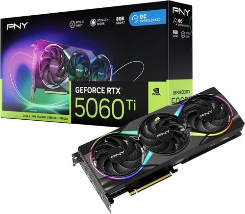 PNY GeForce RTX 5060 Ti 8GB EPIC-X RGB OC