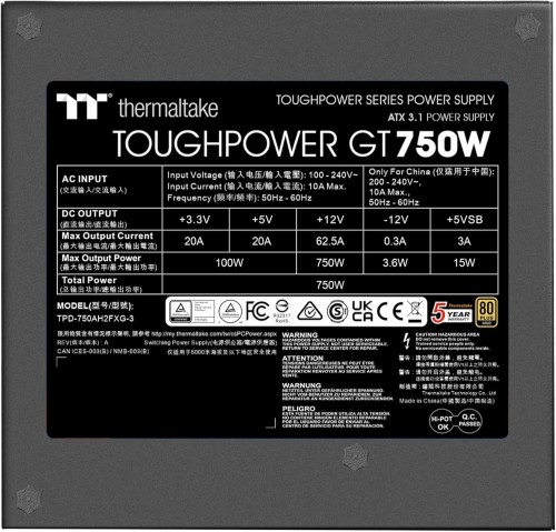 Thermaltake GT 750W